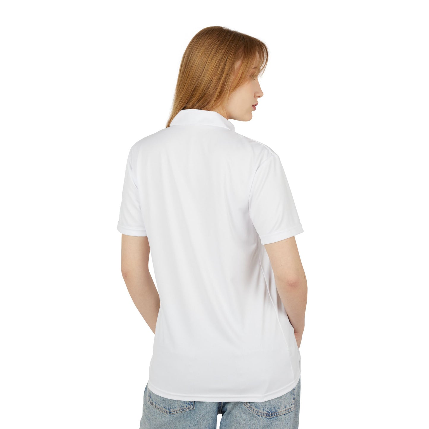 AMHCA Volunteer Polo Shirt — Mens Performance Embroidered Chest Polo