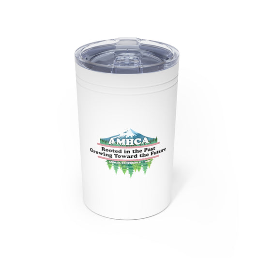 AMHCA Mountain Logo 11oz Insulated Tumbler — "Rooted in the Past, Growing Toward the Future"