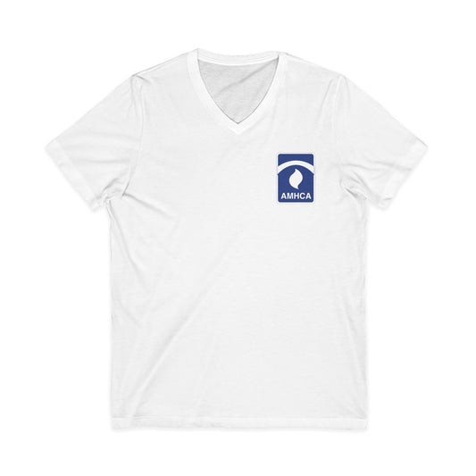 AMHCA V-Neck Tee Jersey Knit