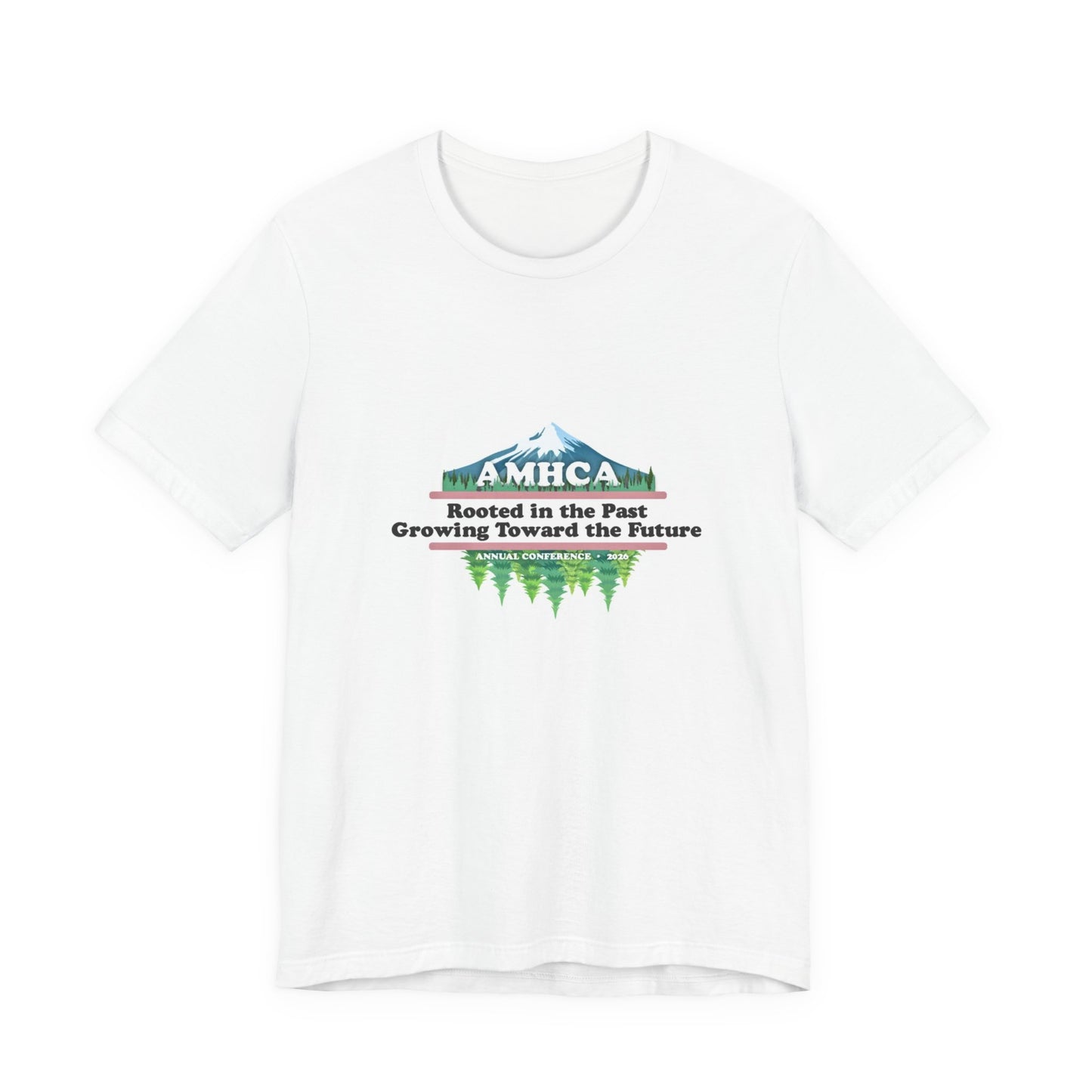 AMHCA 2026 Conference Tee — "Rooted in the Past, Growing Toward the Future"