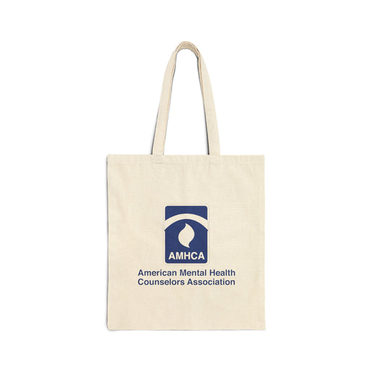 AMHCA Canvas Tote Bag — American Mental Health Counselors Association Logo Eco Shopper