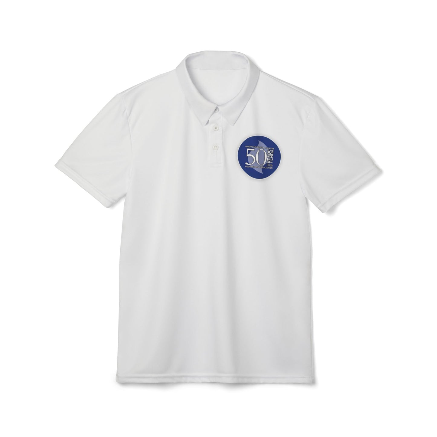 Volunteer 50th Anniversary Polo Shirt — Performance Embroidered Chest Polo