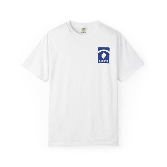 AMHCA Logo White T-shirt